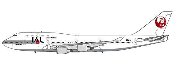 XX4889 | JC Wings 1:400 | Boeing 747-400 JAL JA8915 | is due: July