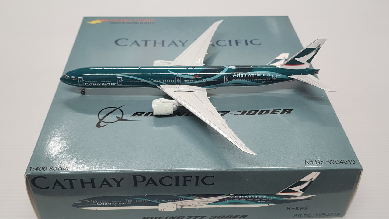 WB4019 | Aviation 400 1:400 | Boeing 777-300ER Cathay Pacific Reg