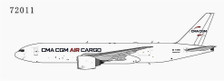 NG72011 | NG Model 1:400 | Boeing 777F CMA CGM Air Cargo F-HMRB | is due: September-2022