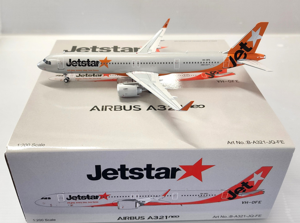 B-A321-JQ-FE | Blue Box 1:200 | Airbus A321-251NX Jetstar Airways