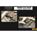 FWDP-CG-4059 | Miscellaneous 1:400 | Airport Accessories - Cargo Set Singapore Airlines
