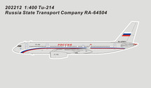 PM202212 | Panda Models 1:400 | Tupolev Tu-214 Rossiya - Special Flight Detachment RA-64504
