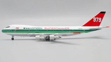 BB4741001 | Big Bird 1:400 | Boeing 747-100(SF) Evergreen Supertanker Reg: N479EV With Antenna and Dedicated Sticker
