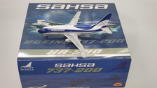 EAVSHO | El Aviador 1:200 | Boeing 737-200 SAHSA HR-SHO (with stand)