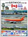 AEPLGWCAN | Chris Doggett Publishing Books | London Gatwick Airlines from Canada in colour by Chris Doggett & Clive Grant