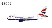 NG48002 | NG Models 1:400 | Airbus A318-100 British Airways G-EUNB (red nose without crown)