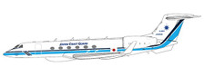 LH2296 | JC Wings 1:200 | Gulfstream Japan Coast Guard G-V Reg: JA500A With Stand | is due: December-2022