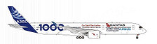 572477 | Herpa Wings 1:200 1:200 | Airbus A350-1000 Qantas Project Sunrise F-WMIL | is due: January-2023