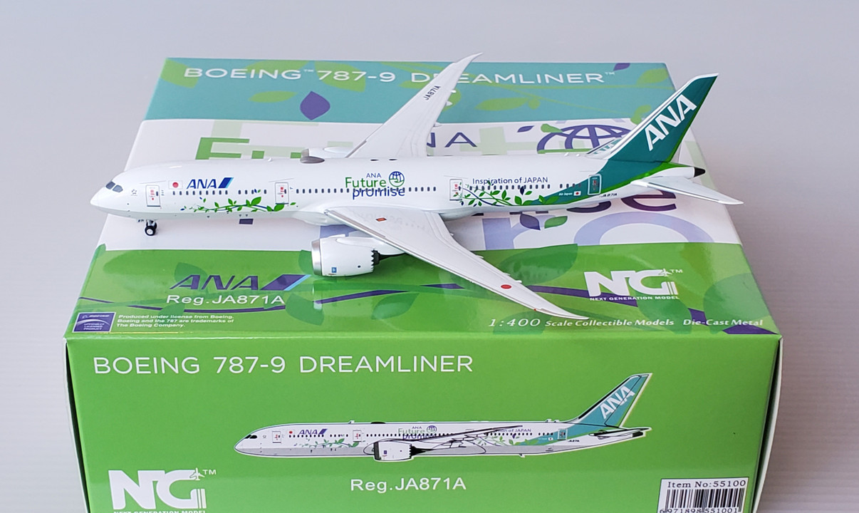 NG55100 | NG Models 1:400 | Boeing 787-9 Dreamliner All Nippon