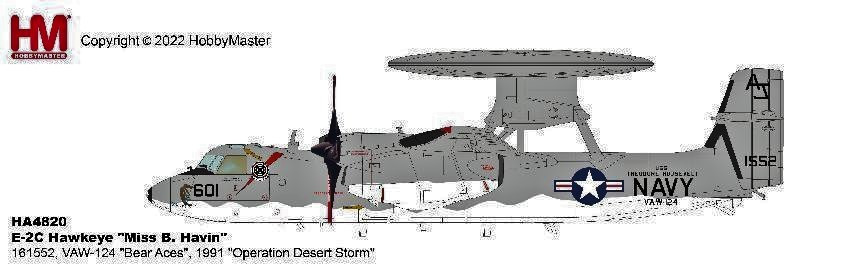 HA4820 | Hobby Master Military 1:72 | E-2C Hawkeye Miss B.Havin 161552 ...