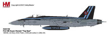 HA5129 | Hobby Master Military 1:72 | F/A-18E Super Hornet Top Gun 165536, US Navy. NAS Fallon, 2020 (with extra 2 x GBU-24) | is due: September-2023