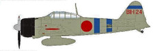 HA8811  | Hobby Master Military 1:48 | Japan A6M2 ZeroType 21 BII-124, PO 1st Class Tsugio Matsuyama, Carrier Hiryu,  Dec 1941 Pearl Harbour  | is due: September-2023  