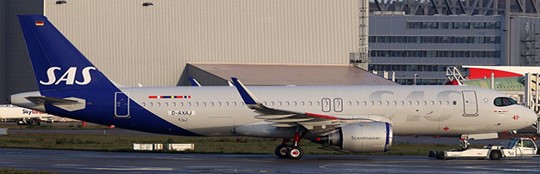 JC2419 | JC Wings 1:200 | AIRBUS A320NEO SAS SCANDINAVIAN AIRLINES