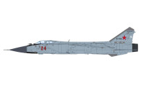 HA9703 | Hobby Master Military 1:72 | MIG-31B Foxhound Red 24, 712IRK, Russian Air Force with R-77 and R-37 missiles | is due: October 2023