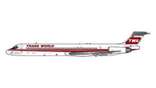 GJTWA2009 | Gemini Jets 1:400 1:400 | McDonnell Douglas MD-83 TWA N9303K