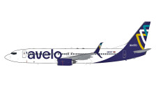 G2VXP1097 | Gemini200 1:200 | Boeing 737-800 Avelo Airlines N801XT | is due: April 2023