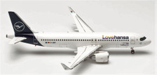 572743 | Herpa Wings 1:200 1:200 | Airbus A320neo Lufthansa Lovehansa – D-AINY Lingen | is due: June-2023