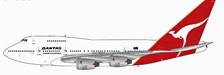 NG07029 | NG Models 1:400 | Boeing 747SP Qantas VH-EAB