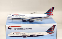 ARDBA63 | ARD Models 1:200 | Boeing 747-400 British Airways G-BNLI, 'Scotland Tail' (with stand)