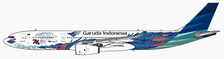 NG62053  | NG Models 1:400 | Airbus A330-300 Garuda Indonesia PK-GPZ Kembara Angkasa - 74th Anniversary | is due: August -2023