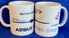 BAMUGA3501X | Mugs | Coffee Mug - British Airways A350-1000 Coffee Mug