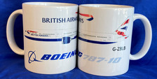 BAMUG78710 | Mugs | Coffee Mug - Boeing 787-10 British Airways G-ZBLB