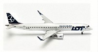 536325-001 | Herpa Wings 1:500 | Embraer E195  LOT Polish Airlines SP-LNM | is due: August-2023
