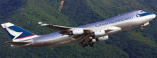 SA4030C | JC Wings 1:400 | Boeing 747-400F Cathay Pacific Cargo Silver Bullet Livery Reg: B-HUO (Interactive) | is due: July-2023