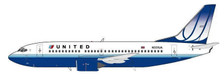 C0010 | C Models 1:400 | Boeing 737-322 United Airlines N332UA | is due: September 2023