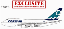 NG07028 | NG Models 1:400 | Boeing 747SP Corsair LX-ACO