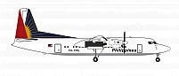 572811 | Herpa Wings 1:200 1:200 | Fokker 50 Philippine Airlines PH-PRG | is due: October 2023