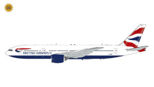 G2BAW1130F | Gemini200 1:200 | Boeing 777-200ER British Airways G-YMMS (flaps down)
