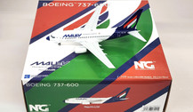 NG06002 | NG Models 1:200 | Boeing 737-600 MALEV HA-LOD (with stand)