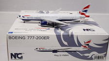 NG72030 | NG Models 1:400 | Boeing 777-200ER British Airways G-YMMH Panda flight TRENT 800