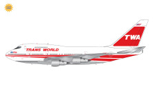 G2TWA1159F | Gemini200 1:200 | Boeing 747SP TWA N58201 Flaps Extended | is due: October 2023