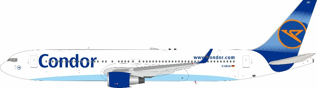 JF-767-3-016 | JFox Models 1:200 | Boeing 767-300ER Condor D-ABUK