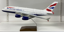 977175896801170 | Desktop Models 1:100 | Airbus A380 British Airways G-XLEL (fibreglass)