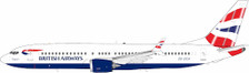 B-738M-ZCA | Blue Box 1:200 | Boeing 737-8MAX British Airways ZS-ZCA | is due: December-2023