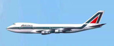 FYRS747002 | Aero Classics 1:400 | Boeing 747-100 Alitalia I-DEMO