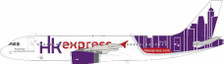 JF-A320-050 | JFox Models 1:200 | Airbus A320-232 Hong Kong Express Lai Cha B-LCH | is due: December 2023