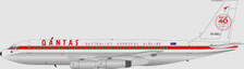IF701QF0221P | InFlight200 1:200 | Boeing 707-138 Qantas VH-EBG '40 years of service' City of Hobart (with stand) | is due: January 2024