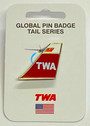 PINTWA | Lapel Pins | Lapel Tail Pin TWA (Trans World Airlines)