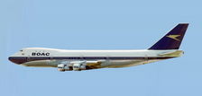 BBX41654 | Aero Classics 1:400 | Boeing 747-136 BOAC G-AWNG