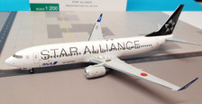 NH20032 Hogan Die-cast 1:200 Boeing 737-800 ANA All Nippon Airways 'Star Alliance' JA51AN