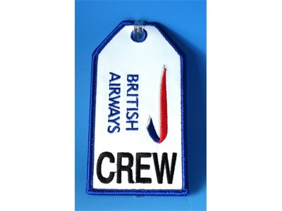 airline crew luggage tags