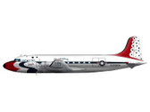 HL2010 Hobby Master Airliners 1:200 Douglas C-54 US Air Force Thunderbirds Support Aircraft