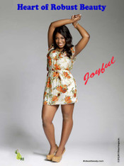 Poster: Heart Of Robust Beauty: Joyful