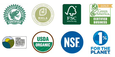 Eco friendly certifications