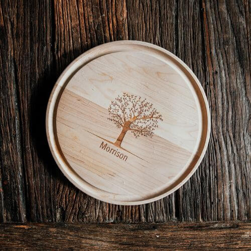 Personalized Spring Tree Family Board