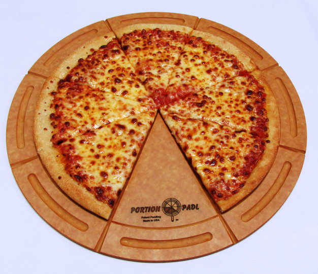 No HandL Portion PadL with the Touchless Pizza Border (PP-NHPPTPB)